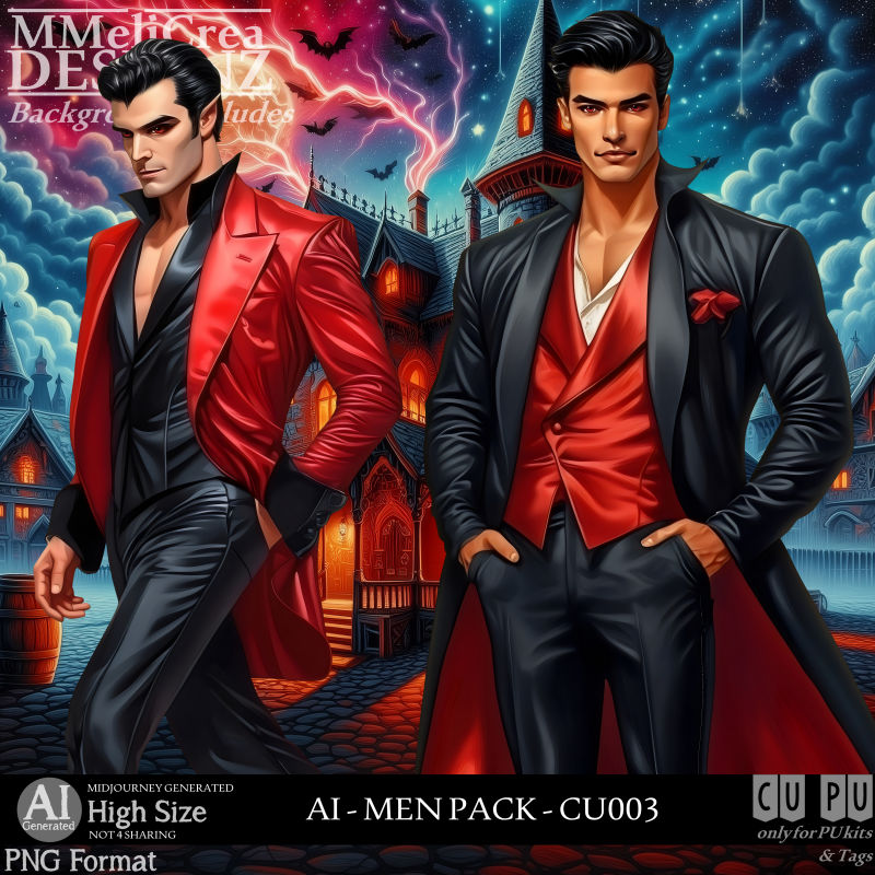 (image for) AI - MEN PACK CU003 (CU4PU/PNG)